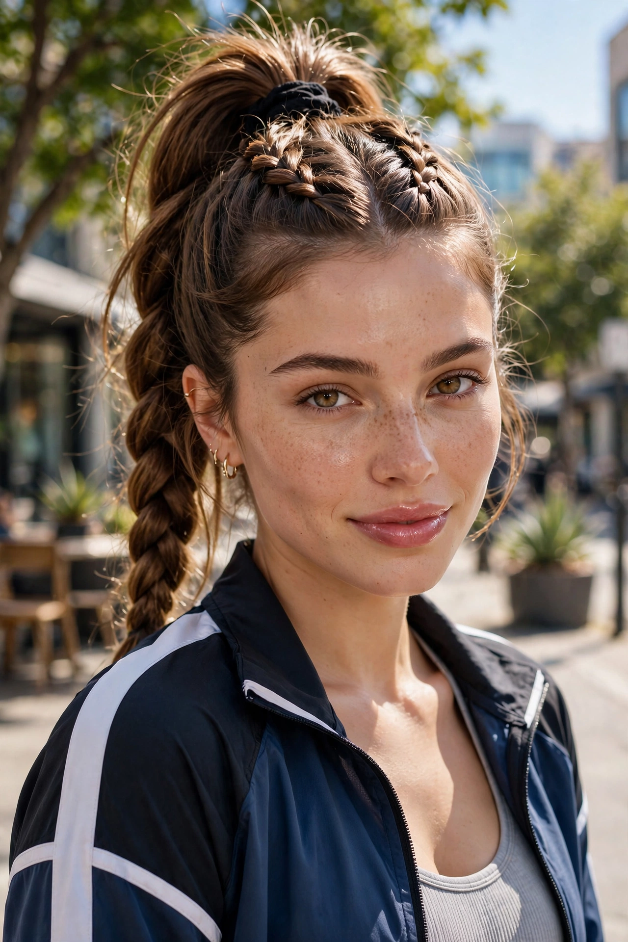 Fishtail braid hairstyles with intricate woven pattern
