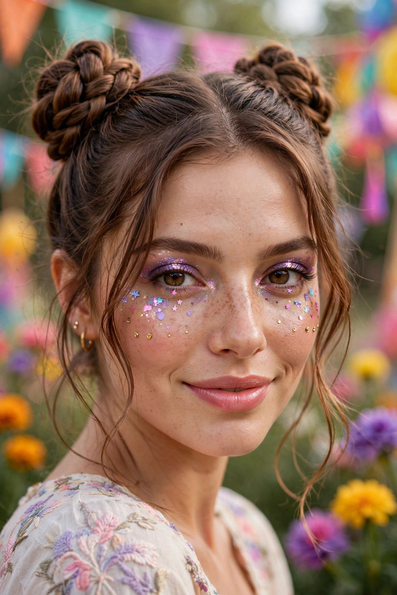 Braided high bun hairstyles with woven textured updo