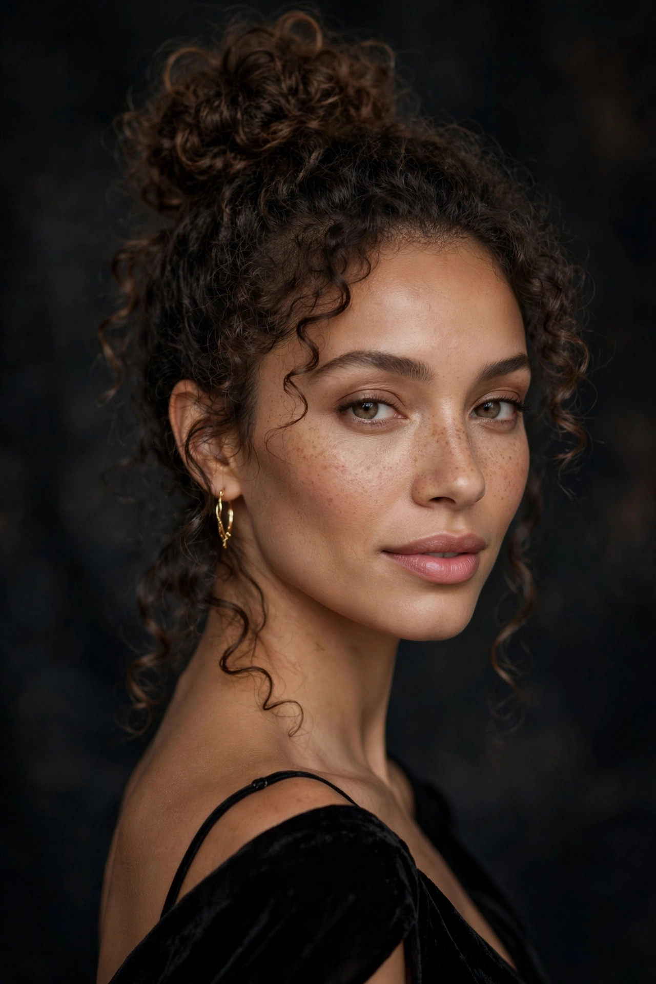 Curly pixie cut hairstyles with short textured curls