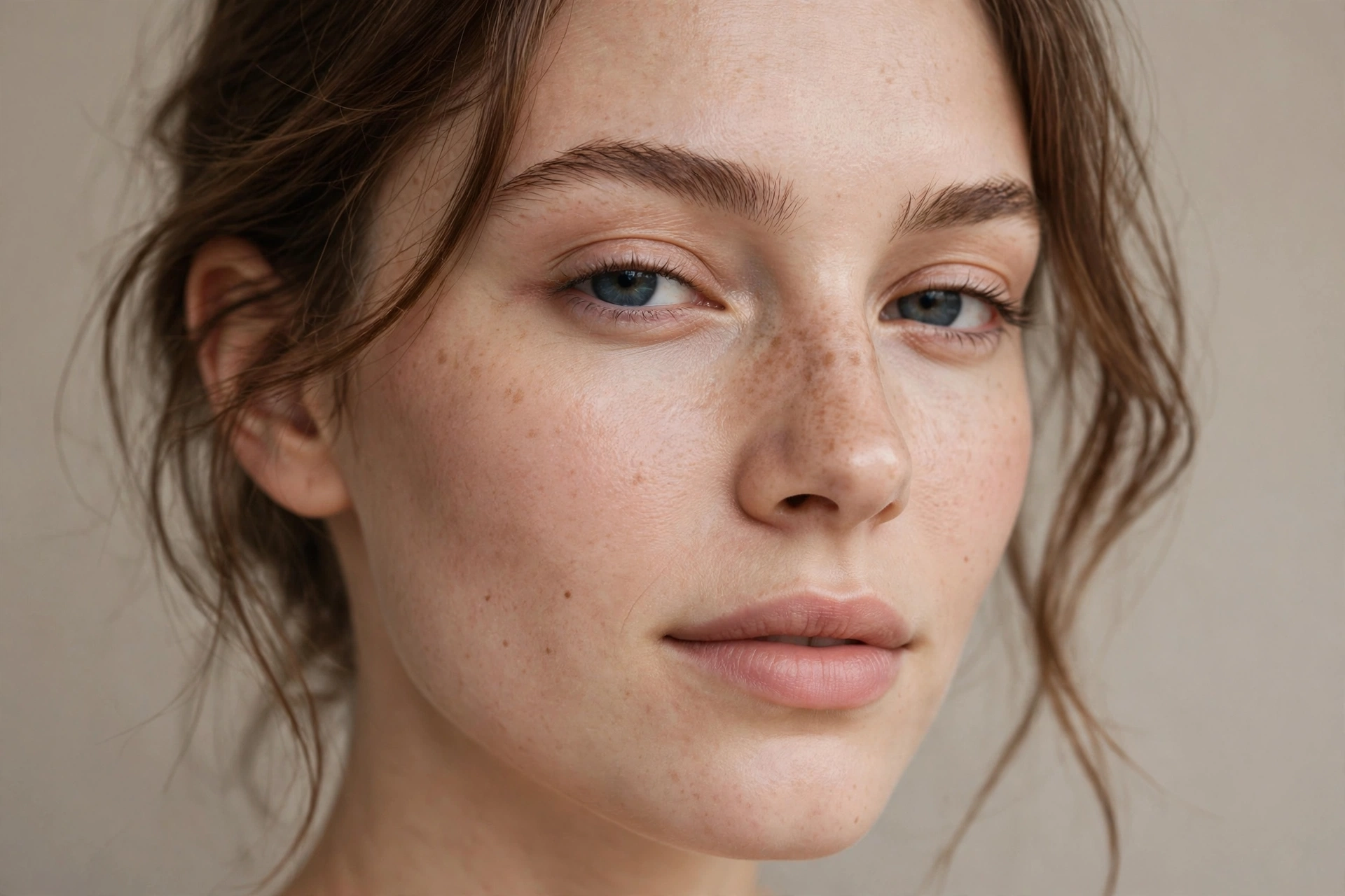 Natural everyday makeup looks with a no-mascara soft eye
