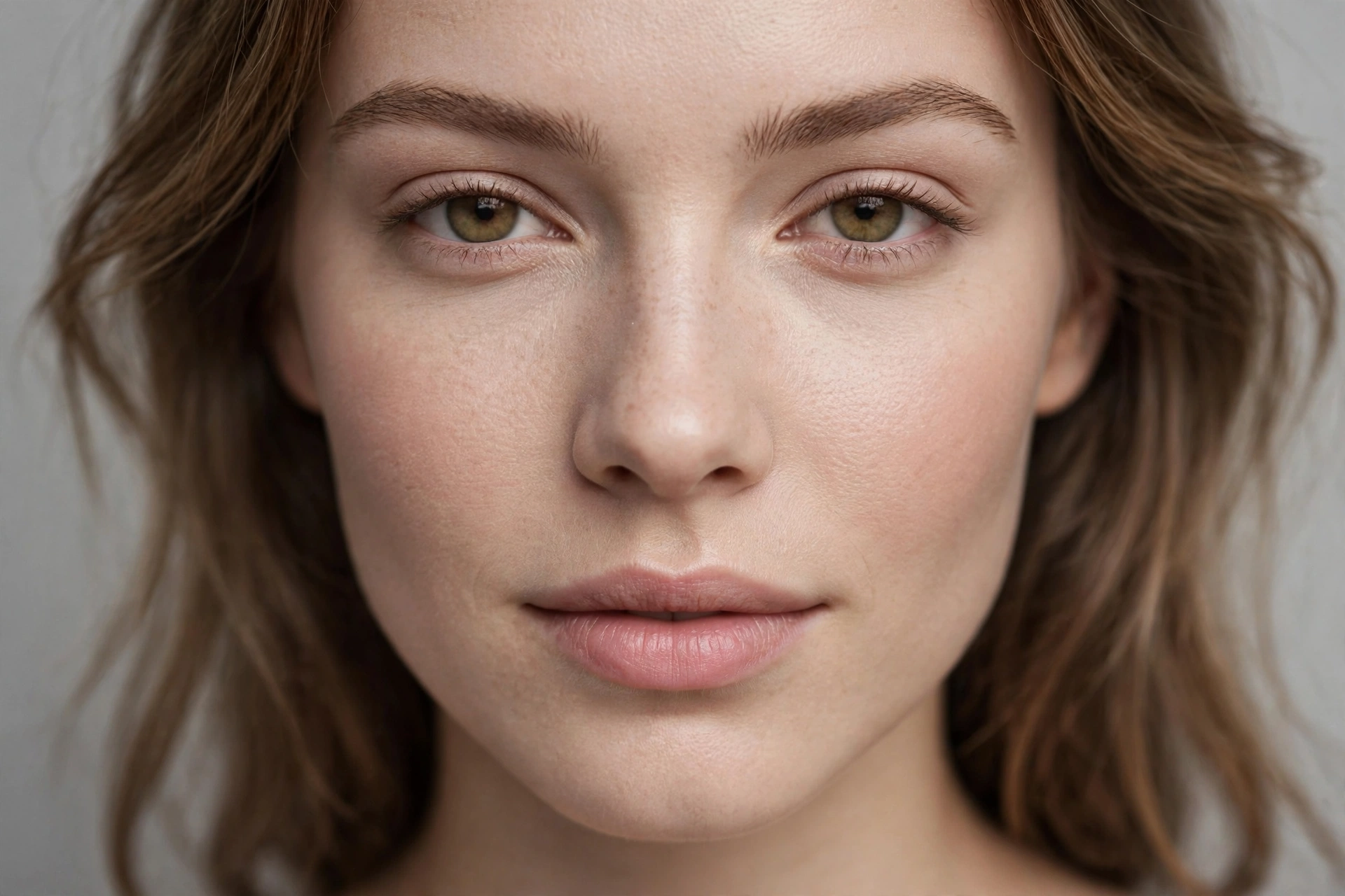 Natural everyday makeup looks with soft matte glowing skin