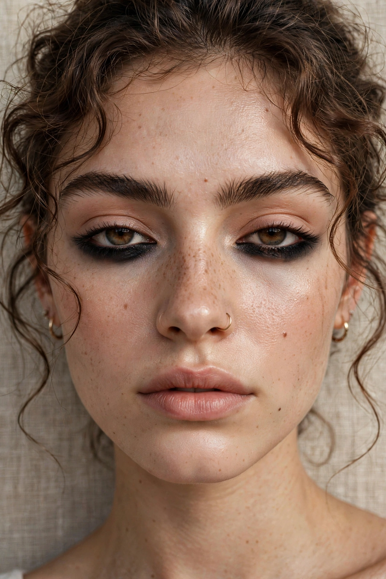 Cut-crease smokey eye makeup looks with defined crease